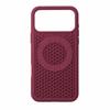Applicable iPhone18PROMAX Mobile Phone Case Magnetic Suction Girl Honeycomb Mesh Case Apple Anti-drop Mobile Phone Case