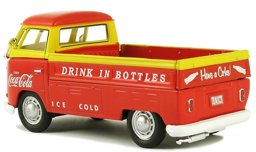 Coca-Cola Collectibles 1/43 Scale VW Pickup 1962 Orange/Yellow Finished Product