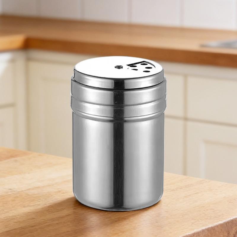 Stainless Steel Seasoning Bottle, Portable Barbecue Seasoning Bottle, Seasoning Bottle, Household Pepper Bottle, Seasoning Can