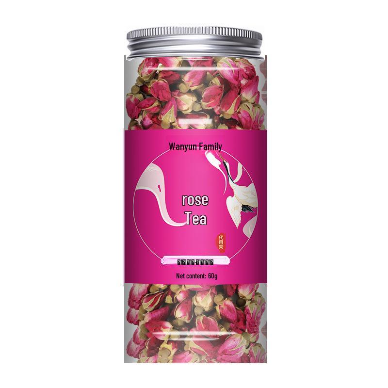 New Arrival: Double Petal Red Rose Herbal Tea 55g Bottle