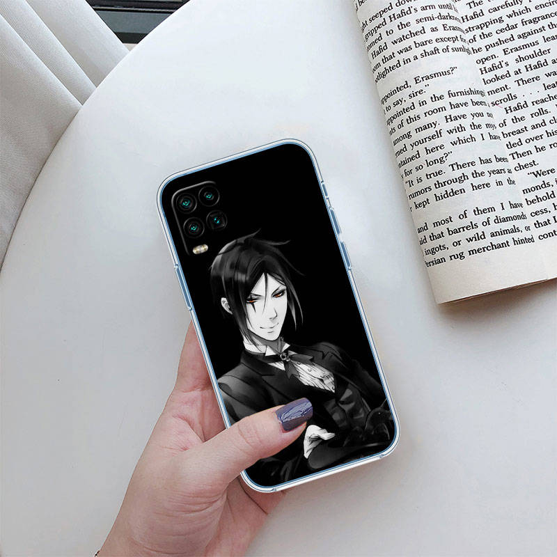 JO6 Black Butler Phone Case for Motorola E22S E7 G6 G7 G8 G9 Plus Power Play G10 G20 G04 E30 E40 E22 E20 E13 G22 G23 G Stylus Play