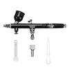Airbrush Set for Hobbies, Spray Size & Air Volume Adjustment (Black, Spray Size & Air Adjustment 0.3)
