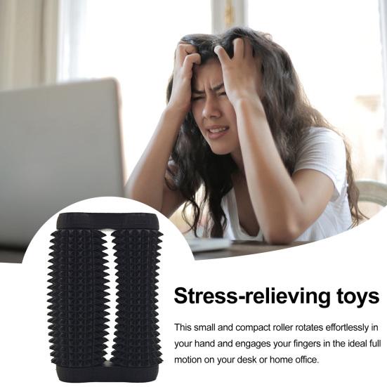 Handheld Fidget Toy Little Ouchies 3D Printed Spiky Roller Portable Stress Relief Sensory Toy for Anxiety Relief Teens Adults Gifts
