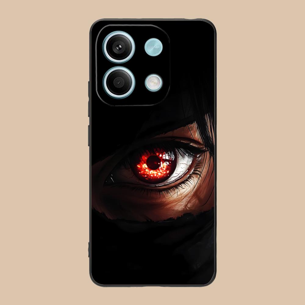 Anime Eyes Phone Case for POCO F8 F7 F6 F5 F4 F3 F2 Pro GT C75 C71 C65 C61 C40 Pro Ultra Soft TPU Shockproof Cover