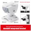 Aluminum Alloy CCTV Camera Mount Rod Ceiling Wall Bracket Reliable Durable Holder for Indoor Surveillance Security System