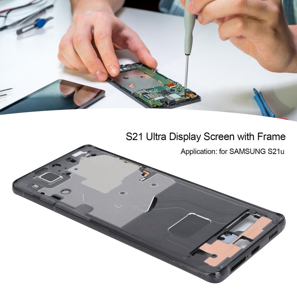 Original Middle Frame Midplate Bezel Chassis Housing Repair Parts for    1U Phone
