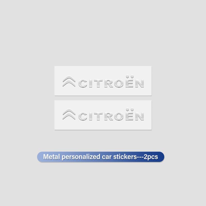3D Metall Auto Emblem Logo Dekorative Aufkleber Plakette Decal Für Citroen C4 C3 C5 C1 C2 C6 C4L DS3 DS4 Berlingo Picasso Jumper ajo256