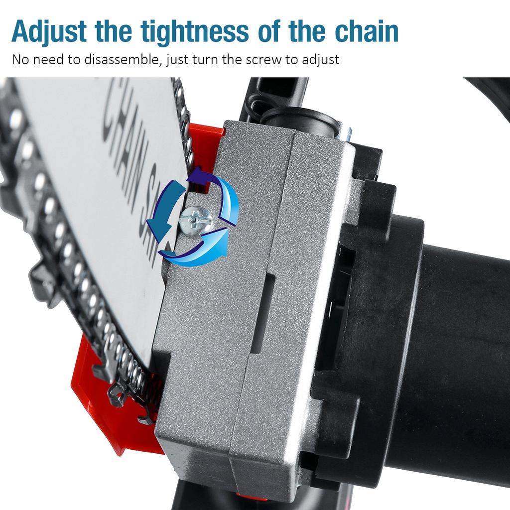 8 Inches 1800W Pruning Chain Saw Brushless Garden Tree Logging Trimming Saw Woodworking Cutter Electric Chain Saw
