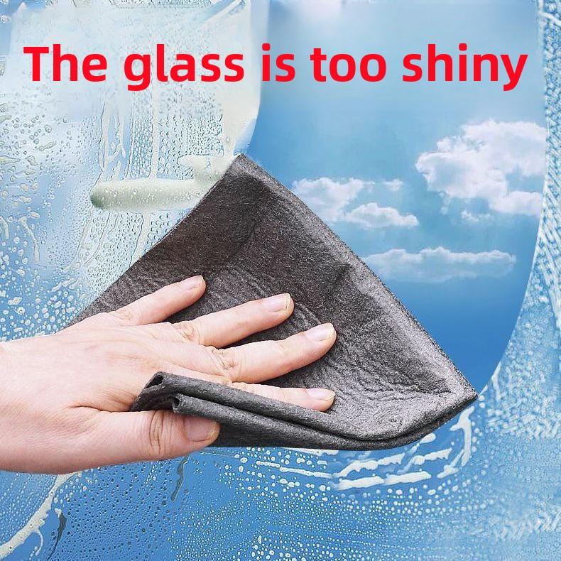 Magic rag Special cloth for cleaning glass Thickened cleaning Mirror window Multifunctional magic artifact Kitchen household