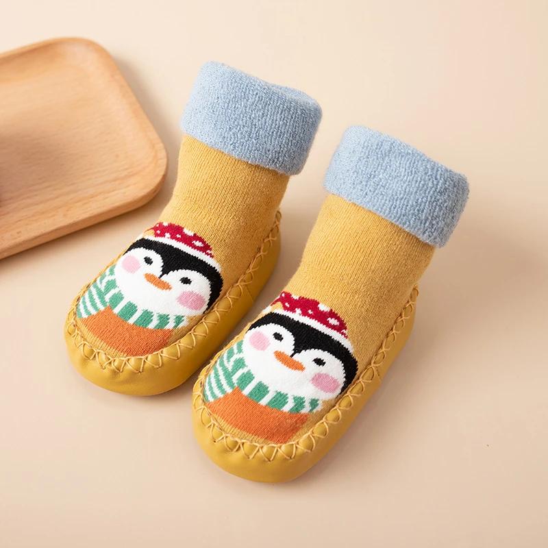 Baby Socks Shoes Infant Color Matching Cute Kids Boys Shoes Doll Soft Soled Child Floor Sneaker BeBe Toddler Girls First Walkers