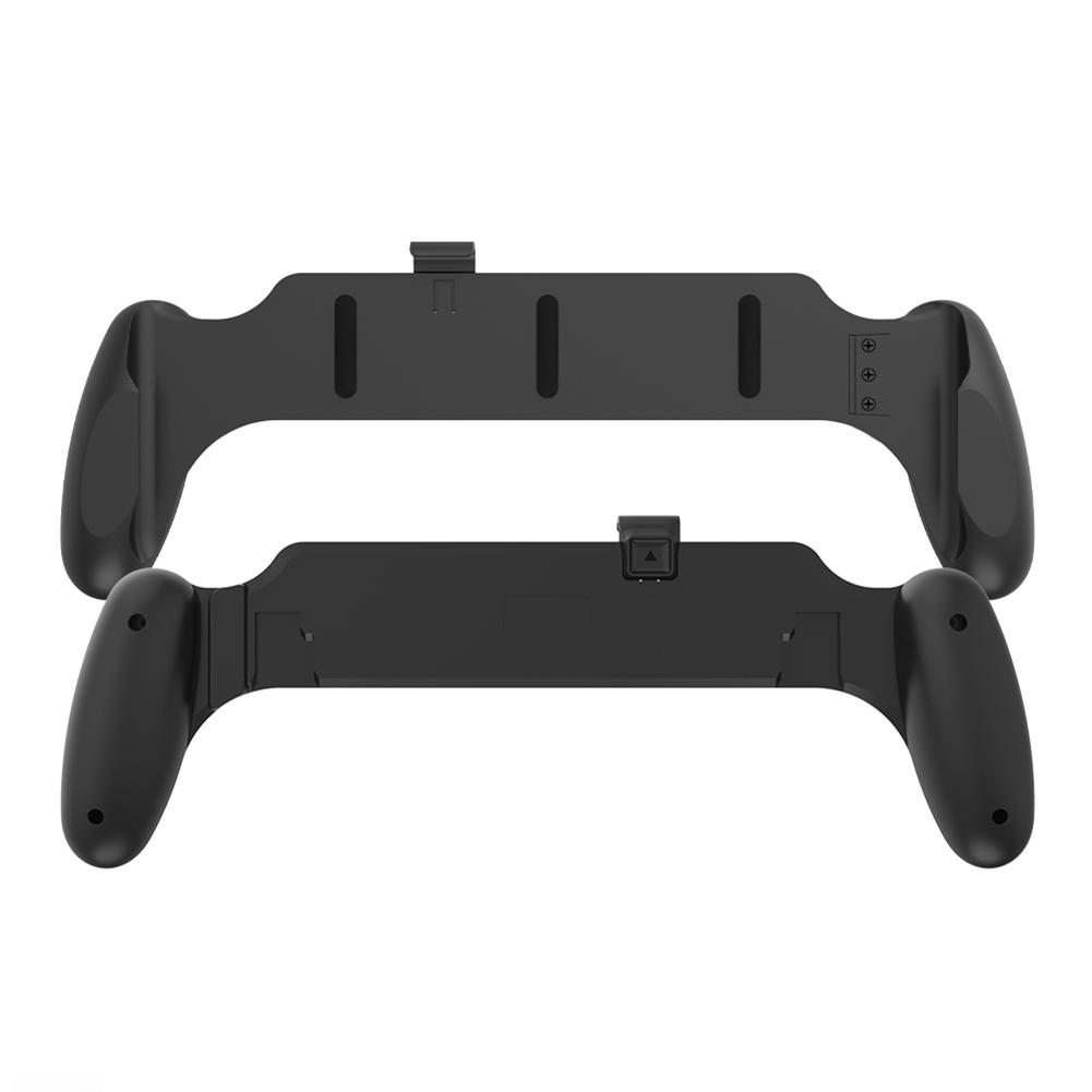 

Эргономичная противоскользящая подставка с амортизирующей рукояткой, держатель для игровых аксессуаров для Switch/Switch OLED Console чёрный