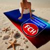 1PC Heidenheim Crest Beach Towel - Soft,  Absorbent Microfiber, Lightweight, Ideal for The Beach, Parties, Travel, Camping fan gifts