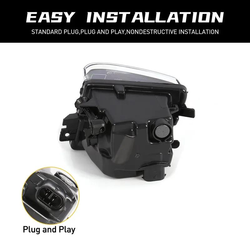 LED Fog Lights For BMW 7 Series F01 F02 F03 730i 740i 750i 760i Foglamp Car Front Bumper Driving Lights 63177311288 63177311287