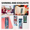8Pcs Christmas Themed DIY Diamond Painting Bookmark for Reading Enthusiasts