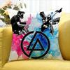 L-Linkin-S-Parks Cartoon Various Sizes Square Pillow Case For Car Home Bedchamber Decor