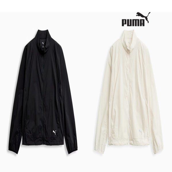 Puma Unisex Running Windbreaker 661473 01 02 Black
