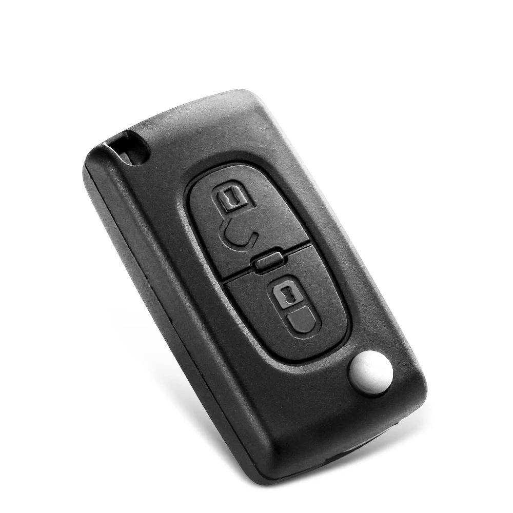 For Peugeot 206 408 1/2/3/4/5/6/807 Partner For Citroen C1/2/3/4/5/6/7/8 Xsara Picasso Remote Car Key Shell Ce0523/36