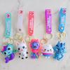 Cute Cat Keychain Bag Charm Doll Keyring Women Car Key Chain Llaveros Anime Gato Accessories Gift