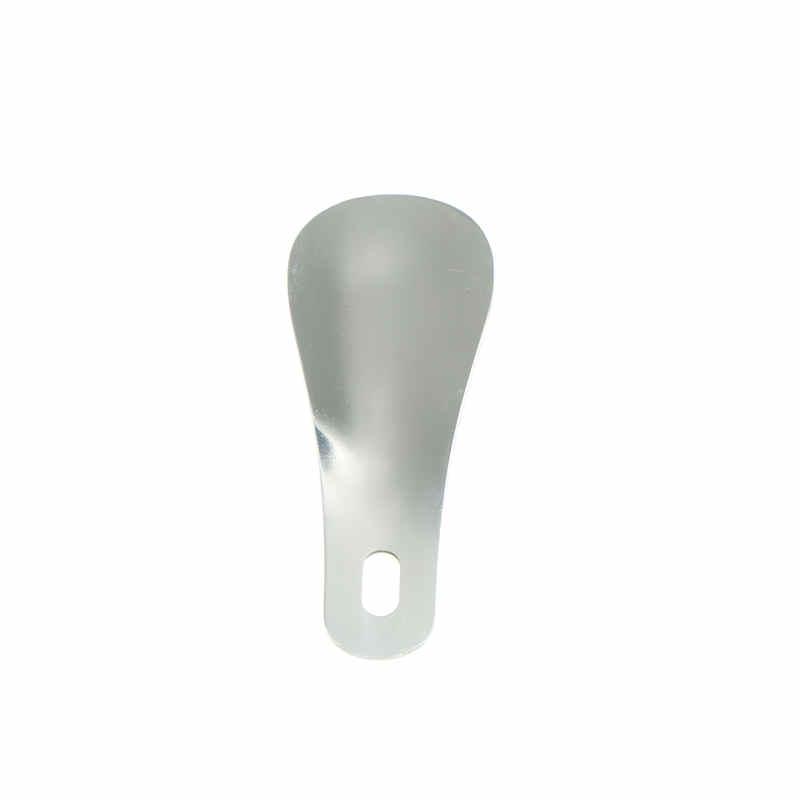 1Pc Stainless Steel Convenient Shoehorn Strap Key Ring Home Tools