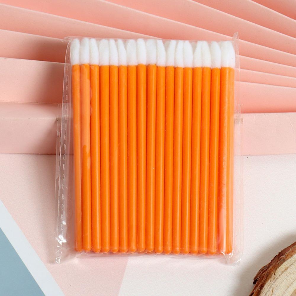 50pcs Beauty Tool Disposable Lip Brushes Multi-purpose Lipstick Brush Soft Lip Gloss Wand