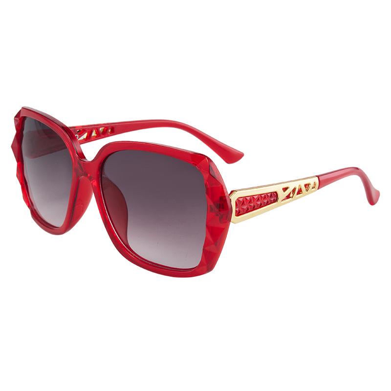 

Large Frame Retro Square Sunglasses for Women - European & American Street Style