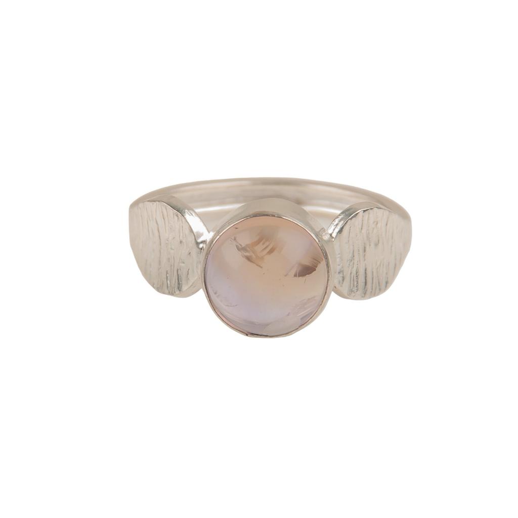 Natural Ametrine Gemstone Handmade 925 Sterling Silver Jewelry Statement Ring RR-1-21