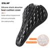 Silicone Bike Seat Cover Cycling Seat Cover Soft And Thick Foam Padding Rainproof And Dustproof Comfortable Riding Experience