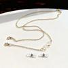 Glass Chain Necklace: Stylish Metal Lanyard for Glasses – Versatile Hip Hop Jewellery Accessory