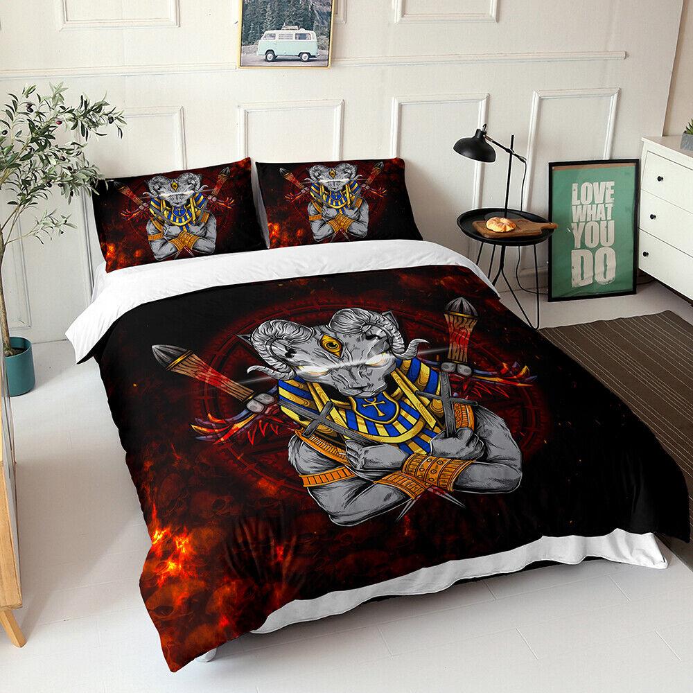 Floral Tiger Horse Cat Bulls Animal Print Home Decor Doona Duvet Quilt Cover Set