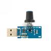 USB Fan Speed and Air Volume Regulator - Silent, Multi-Speed Mini Fan for Office, Dormitory, or Bedside Use