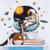 Katong Planet Astronaut Star Bedroom Living Room Home Beautification and Decoration Wall Stickers