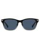 CUT Sunglasses Rubber Colored UV Stylish [Zoff] SUNCUTGlasses/UV100% Wellington-style (Black (Gradient) - ZA251G22_18E2) Temples, Anti-Slip, Lenses,
