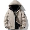 Herren 2025 Herbst/Winter Lässige Lockere Baumwolljacke - Warme Arbeitskleidung & Dicke Skijacke