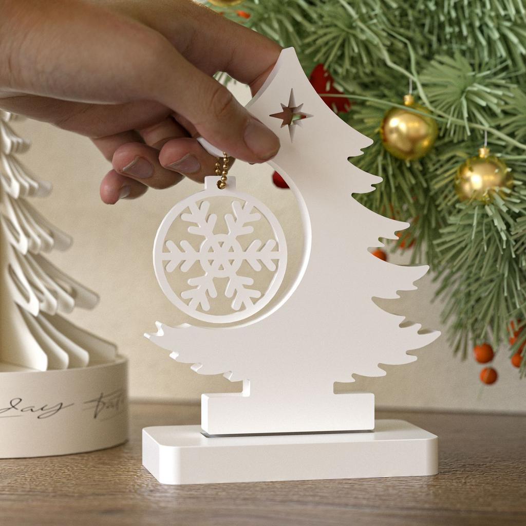 DIY Resin Mold Christmas Tree Snowflake Hanging Ornament Aromatherapy Gypsum Silicone Mold