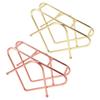 Napkin Holder Iron Art Vertical Style V Shape Large Capacity Bottom Thickening Widening Design Paper