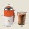 400ml Stainless Steel Coffee Cup Portable Thermos Cup Leak Proof Water Bottle Keep Cold and Hot Travel Outdoor Drinking Utensil