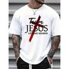 Taglie Europee Maglietta da Uomo Comoda Girocollo Casual Maniche Corte Morbida Traspirante Top Abbigliamento Uomo Estiva Primavera Streetwear Trendy Stampa Lettere