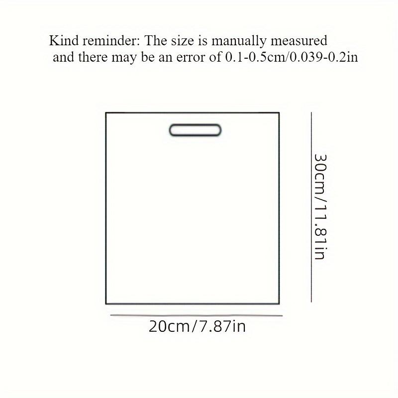 50pcs Daisy Plastic Packaging Bag Reusable Gift Bags Takeout Baking Cake Bakery Bag Transparent Birthday Wedding Party Gift Bags