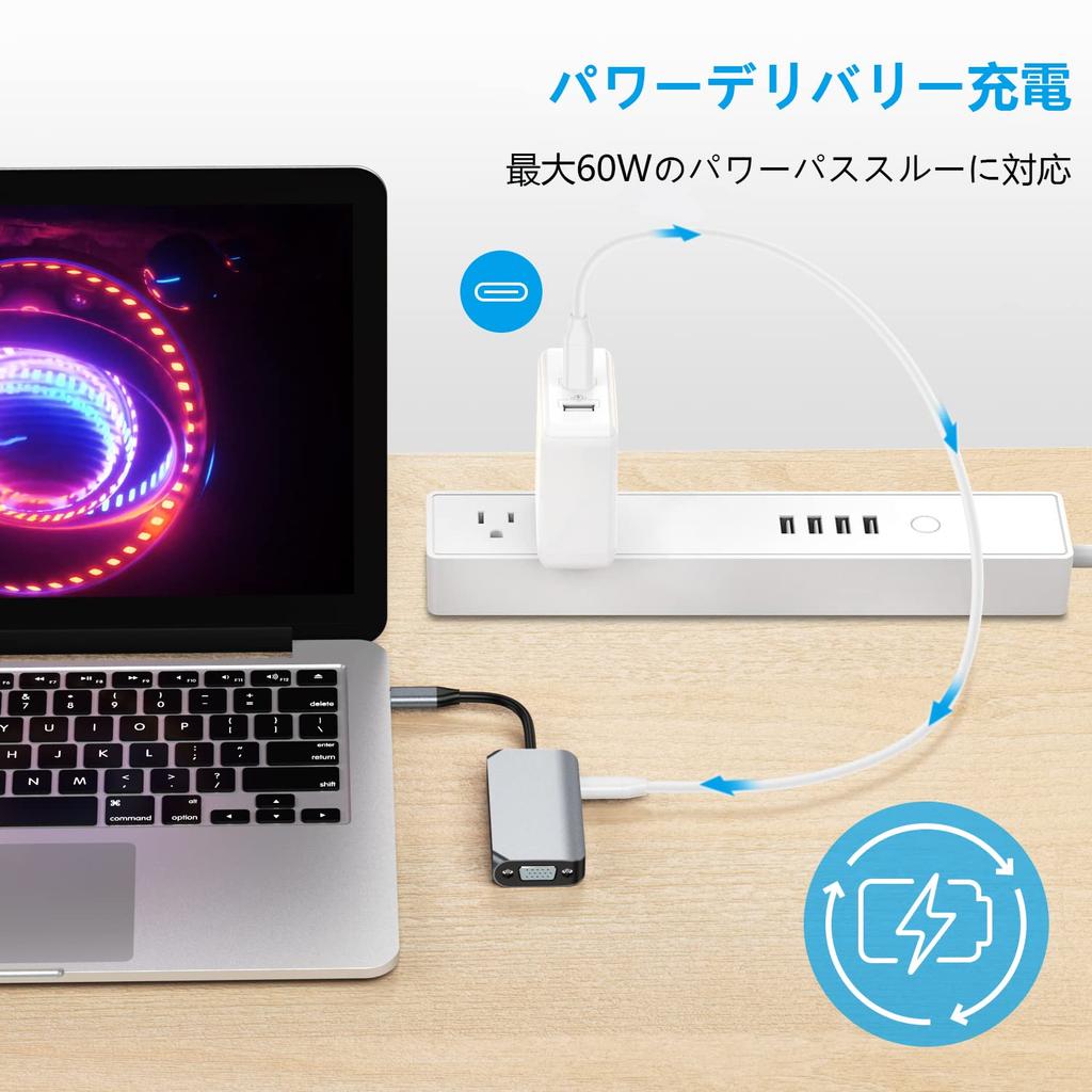 Doaemunp 4 In 1 USB C To Dual HDMI Adapter with USB C 4K HDMI 100W Power Delivery Port and USB 5Gbps Data Port for MacBook MacBook Chromebook and Hub,