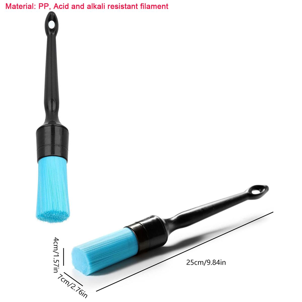 

Car Detailing Brush Car Detail Cleaning Tool Dashboard Cleaning Brush Air Outlet Wheel Brushes Auto Interior Cleaning Brush