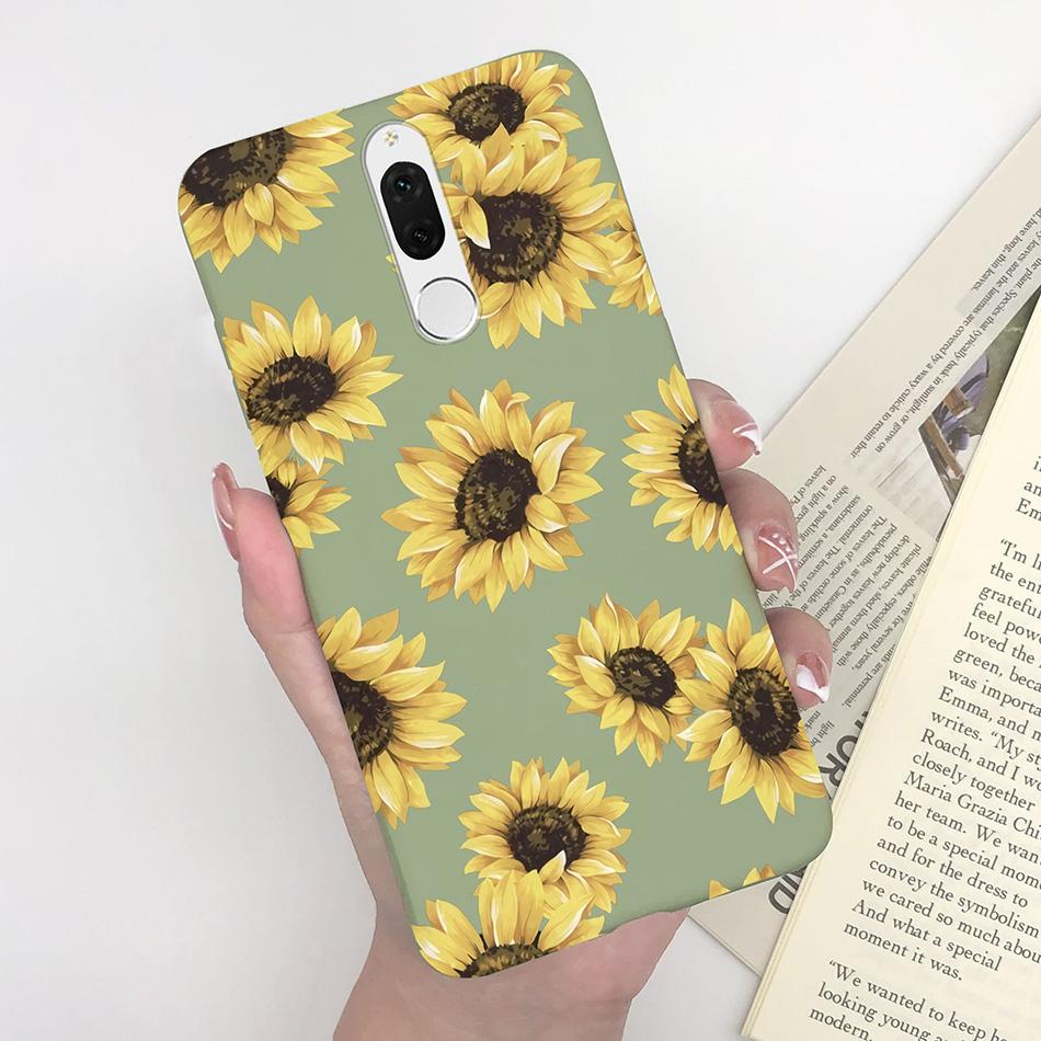 For Huawei Nova 2i Case Cute Candy Matte Soft Silicone Cover For Huawei Mate 10 Lite RNE-L21 RNE-L22 L23 Nova2i Phone Cases Capa
