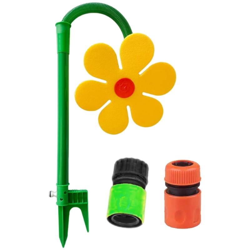 Whimsical Dancing Flower Whirling Sprinkler for Versatile Yard and Farm Use with Easy Installation Plant Irrigation