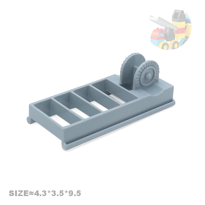 Creativitate blocuri de construcții de dimensiuni mari accesorii mecanice cârlig scară cărămizi compatibile asambla jucării pentru copii