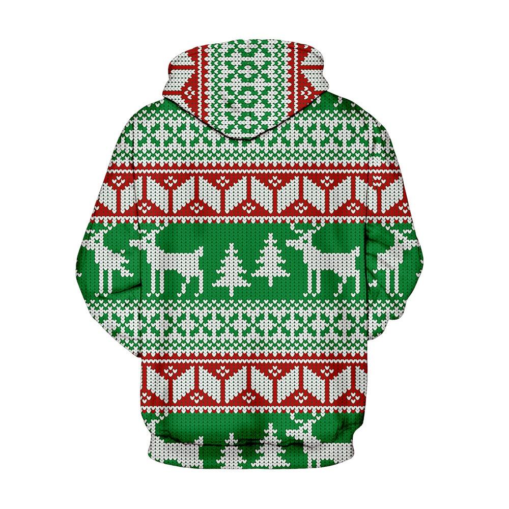 Luxuriously Comfortable Men Women Christmas Hoodie With Snowman 3d Print Design