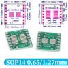 10Pcs Through-Hole Interface Patch Adapter Board Stable Soldering PCB Adapter Board  IC Testing