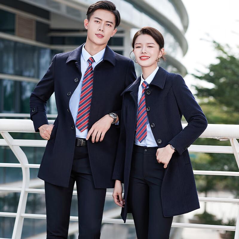 Teluoman Professional Wool Blend Mid-length Coat 170/96