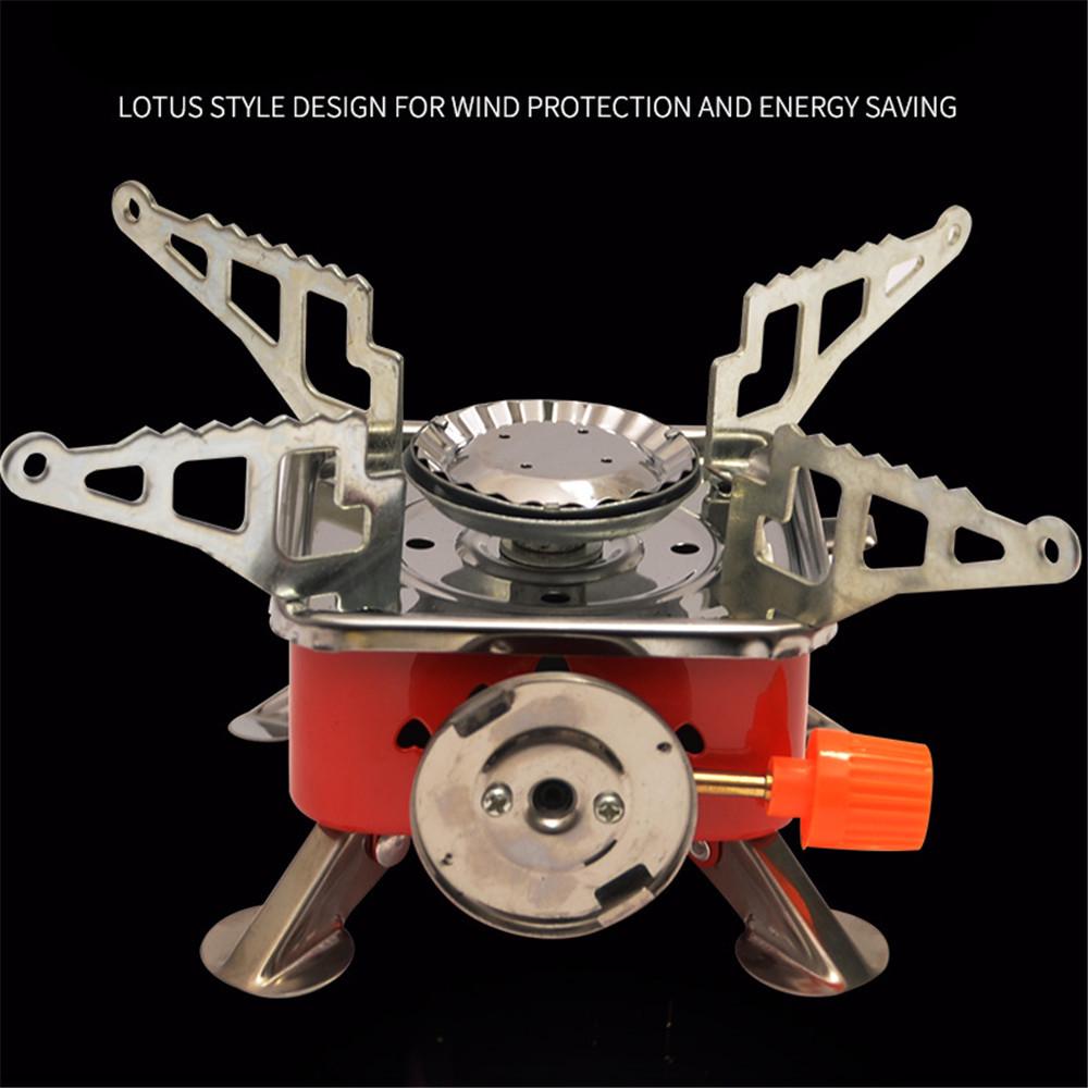 Compact Single Burner Butane Stove For Outdoor Camping Backpacking Hiking