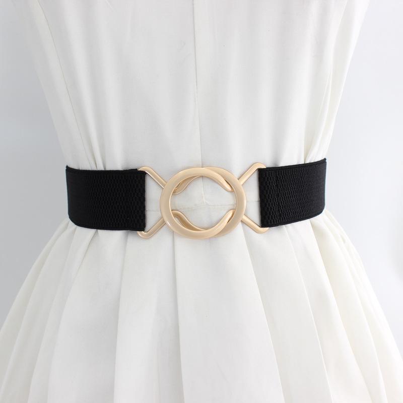Elastic Belt Women'S Dress Decorative Elastic Waist Seal Women'S Suit Shirt With 4Cm Outside Three Sizes