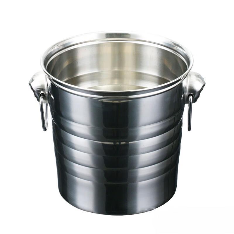 Zhaoran Stainless Steel Thickened Ice & Champagne Bucket