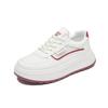 New Summer White Shoes for Female Students' Thick Sole Heightened Mesh Breathable Casual Street Shot